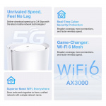 TP-Link Deco X50 AX3000 5G Mesh Wi-Fi 6 Gateway för hela hemmet