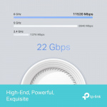 TP-Link Deco BE85 Wi-Fi 7 BE19000 Wi-Fi-system med nät för hela hemmet (1-pack)