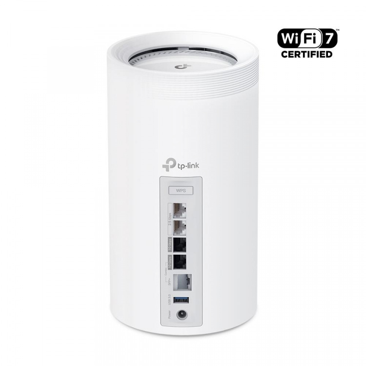 TP-Link Deco BE85 Wi-Fi 7 BE19000 Wi-Fi-system med nät för hela hemmet (1-pack)