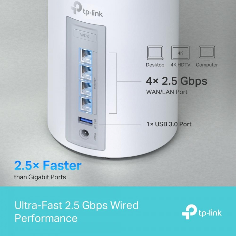 TP-Link Deco BE65 Wi-Fi 7 BE9300 Wi-Fi-system med nät för hela hemmet (1-pack) TP-Link Deco BE65 Wi-Fi 7 BE9300 Wi-Fi-system med nät för hela hemmet (1-pack)