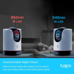 TP-Link Tapo Pan/Tilt AI Wi-Fi-kamera för hemsäkerhet /Tapo C225 TP-Link Tapo Pan/Tilt AI Wi-Fi-kamera för hemsäkerhet /Tapo C225