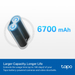 TP-Link Tapo batteripaket /Tapo A100 TP-Link Tapo batteripaket /Tapo A100
