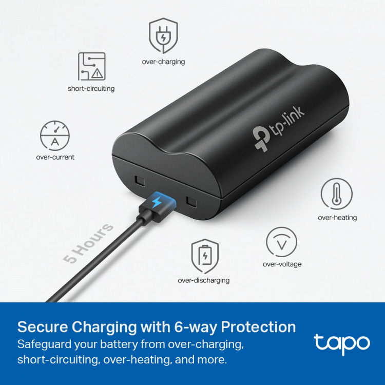 TP-Link Tapo batteripaket /Tapo A100 TP-Link Tapo batteripaket /Tapo A100