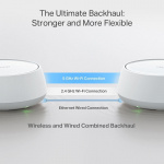 TP-Link Deco BE25 BE3600 Wi-Fi 7-system med nät för hela hemmet (2-pack) TP-Link Deco BE25 BE3600 Wi-Fi 7-system med nät för hela hemmet (2-pack)
