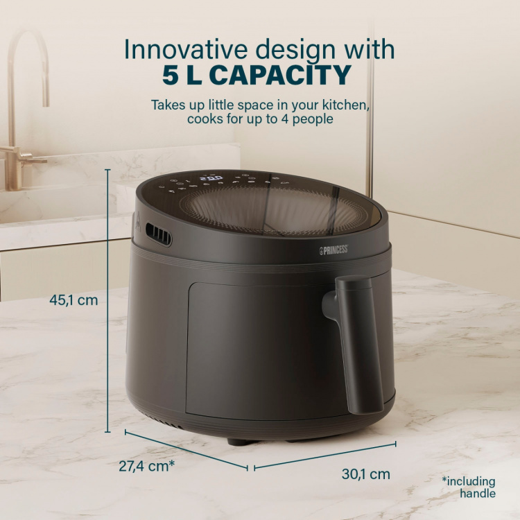 Princess Airfryer Cyclonic Vision 5L 1500W -182270