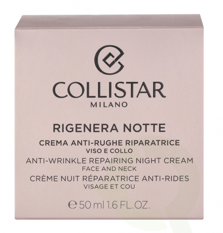 Collistar Rigenera Notte Anti-Wrinkle Repairing Night Cream 50 ml