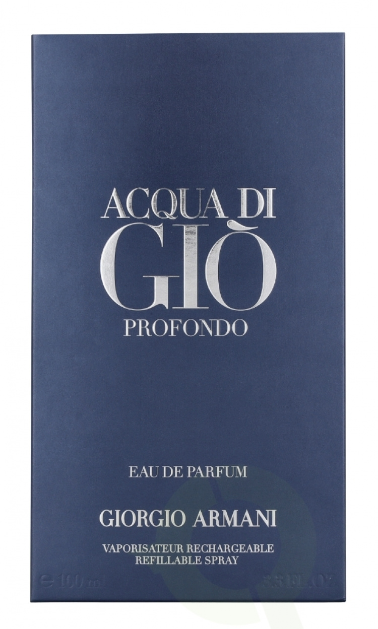 Armani Acqua Di Gio Profondo Edp Spray 100 ml