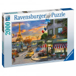 Ravensburger Pussel 2000p - Paris solnedgång (10216716)