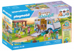 Playmobil Mobil ridskola för hästar (71493)