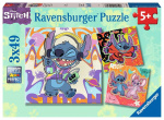 Ravensburger Pussel Disney Stitch 3x49p