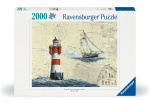 Ravensburger Pussel Romantiska Fyren 2000p (12000804)