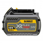 DeWALT DCB546 18V/54V 6,0 / 2,0Ah litiumjon FlexVolt XR Slide