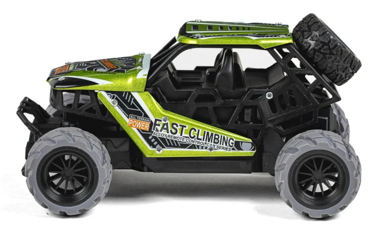TEC-TOY King Climber R/C 1:18 2,4G 3,7V Li-ion, grön (471416)