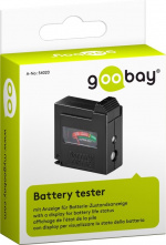 Goobay Batteriprovare för standardbatterier Goobay Batteriprovare för standardbatterier