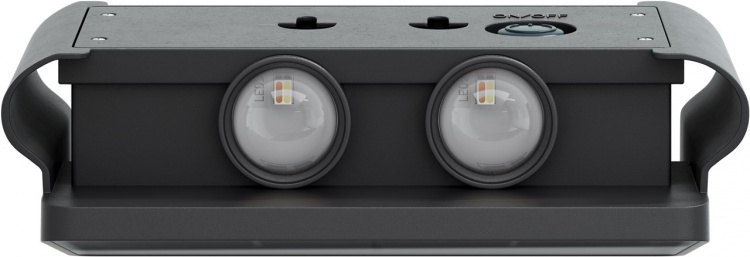 Goobay LED-vägglampa med solcell Quadros, svart 50 lm, 3 lägen varmvit till kallvit (3000, 4200, 6500 K), för indirekt utomhusbelysning Goobay LED-vägglampa med solcell Quadros, svart 50 lm, 3 lägen varmvit till kallvit (3000, 4200, 6500 K), för indirekt utomhusbelysning