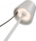 Goobay Trådlös LED-bordslampa RGBW, vit med touch-styrning, 150 lm, många RGB-ljusfärger och varmvitt (3000 K), steglöst dimbar