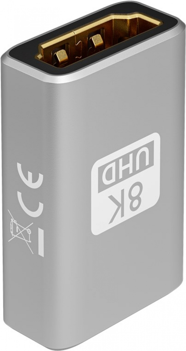 Goobay HDMI™-adapter (koppling), 8K/60Hz HDMI™-uttag (typ A) > HDMI™-uttag (typ A)