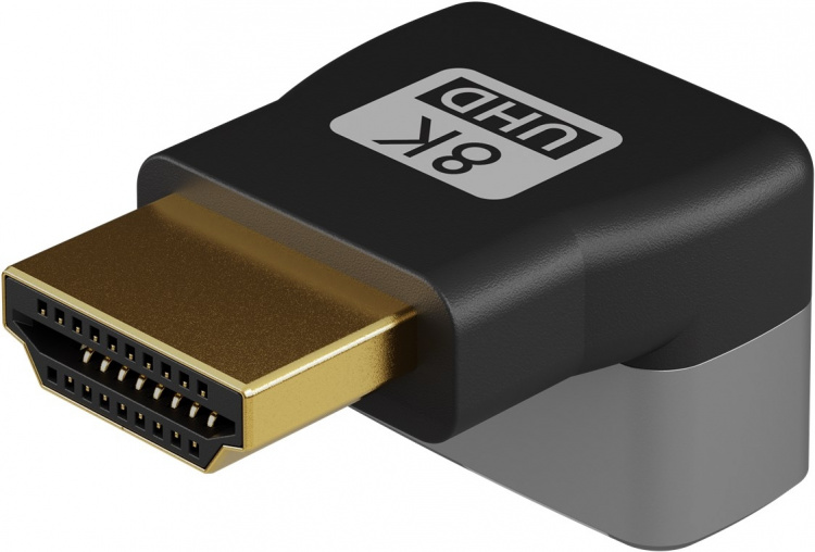 Goobay HDMI™ vinkeladapter 270° vertikal, 8K/60Hz HDMI™-uttag (typ A) > HDMI™ kontakt (typ A) 270 ° Goobay HDMI™ vinkeladapter 270° vertikal, 8K/60Hz HDMI™-uttag (typ A) > HDMI™ kontakt (typ A) 270 °