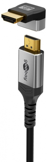 Goobay HDMI™ vinkeladapter 270° vertikal, 8K/60Hz HDMI™-uttag (typ A) > HDMI™ kontakt (typ A) 270 ° Goobay HDMI™ vinkeladapter 270° vertikal, 8K/60Hz HDMI™-uttag (typ A) > HDMI™ kontakt (typ A) 270 °