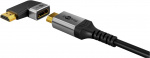 Goobay HDMI™ vinkeladapter 270° horisontal, 8K/60Hz HDMI™-uttag (typ A) > HDMI™ kontakt (typ A) 270 ° Goobay HDMI™ vinkeladapter 270° horisontal, 8K/60Hz HDMI™-uttag (typ A) > HDMI™ kontakt (typ A) 270 °