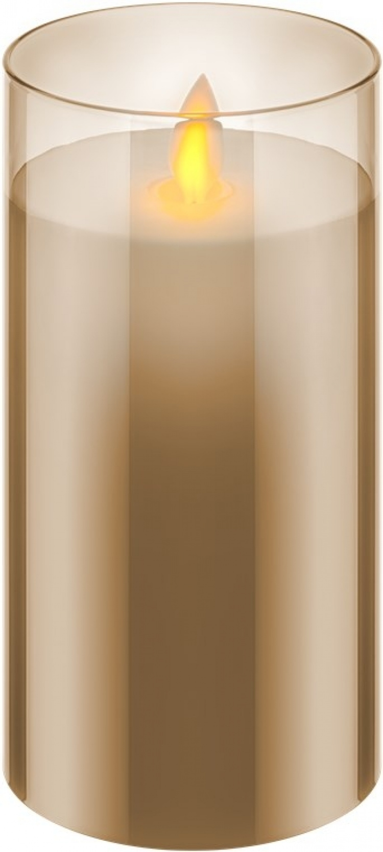 Goobay 3-pack LED-ljus av äkta vax i ett glas, guld-transparent, inkl. 10x AAA (LR03) med timerfunktion och pendelveke, batteridriven, varmvitt (2700 K) Goobay 3-pack LED-ljus av äkta vax i ett glas, guld-transparent, inkl. 10x AAA (LR03) med timerfunktion och pendelveke, batteridriven, varmvitt (2700 K)