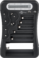 Goobay Batteriprovare med LCD-display för standard- och fotobatterier och alla vanliga knappceller Goobay Batteriprovare med LCD-display för standard- och fotobatterier och alla vanliga knappceller