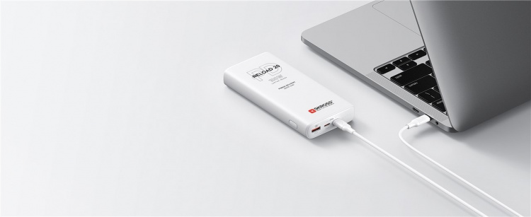 SKROSS Powerbank Reload 20 PD 100 W praktiskt extrabatteri med Power Delivery och Quick Charge för snabbladdning SKROSS Powerbank Reload 20 PD 100 W praktiskt extrabatteri med Power Delivery och Quick Charge för snabbladdning
