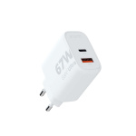 Xtorm 67W GaN2 Ultra Home Charger USB-C PD/USB-A Vit Xtorm 67W GaN2 Ultra Home Charger USB-C PD/USB-A Vit
