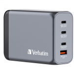 Verbatim GNC-240 GaN-laddare 4 portar 240 W USB-A/USB-C