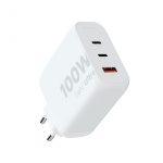 Xtorm 100W GaN2 Ultra Home 2xUSB-C/USB-A Vit Xtorm 100W GaN2 Ultra Home 2xUSB-C/USB-A Vit
