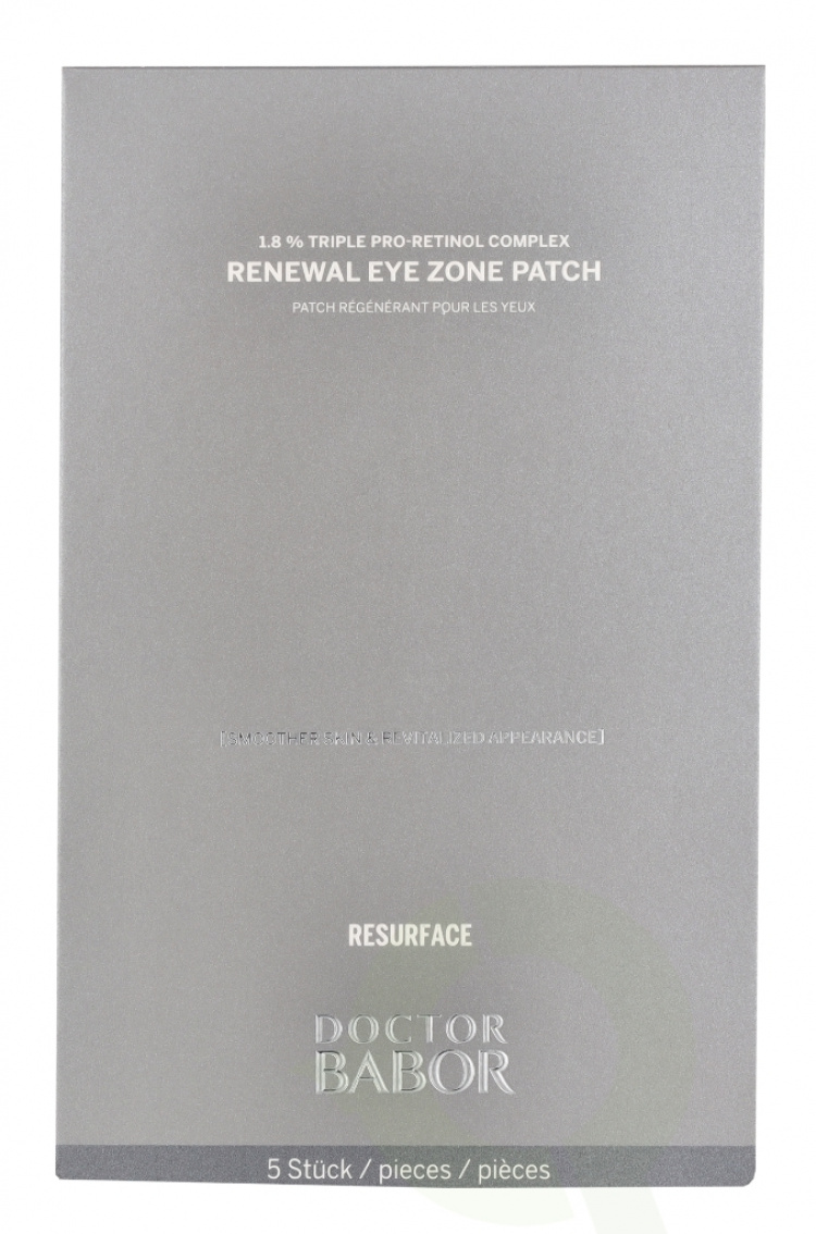 Babor Resurface Renewal Eye Zone Patch 5 piece