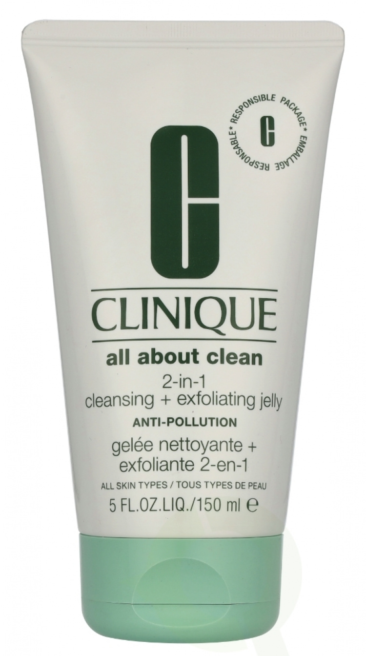 Clinique All About Clean 2-In-1 Cleansing +Exfoliating Jelly 150 ml All Skin Types