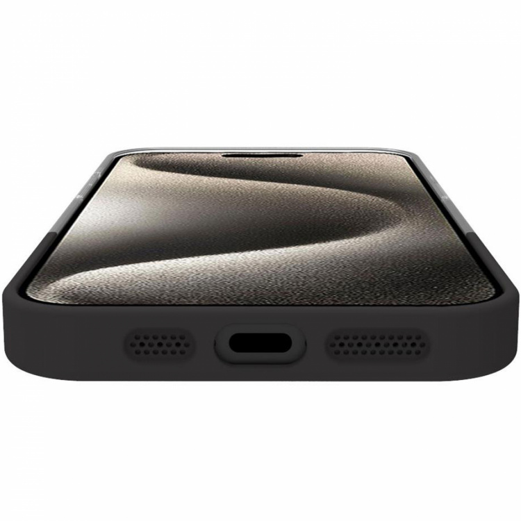 Celly Magdual MagSafe-kompatibelt skal iPhone 16 Svart + Transparent Celly Magdual MagSafe-kompatibelt skal iPhone 16 Svart + Transparent