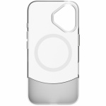 Celly Magdual MagSafe-kompatibelt skal iPhone 16 Vit + Transparent Celly Magdual MagSafe-kompatibelt skal iPhone 16 Vit + Transparent