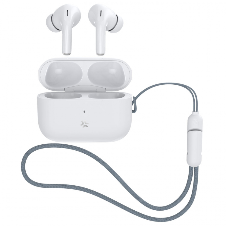 Celly Hörlurar In-Ear TWS ANC ENC Harmony Vit Celly Hörlurar In-Ear TWS ANC ENC Harmony Vit