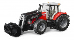 Bruder Massey Ferguson 7624 med frontlastare (03047)