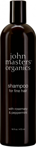 John Masters Organics Schampo för fint hår med Rosmarin & Pepparmynta 473 ml