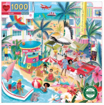 eeBoo Pussel 1000 bitar - Miami - (EPZTMIA)