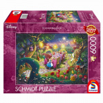 Schmidt Spiele Schmidt - Thomas Kinkade: Disney - Mad Hatter\'s Tea Party (6000 bitar) (SCH57398)