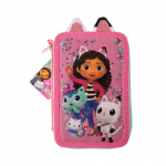 Gabby\'s Dollhouse Double Pencil Case w/Content (033708500)
