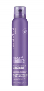 Lee Stafford Bleach Blondes Purple Toning Mousse 200 ml