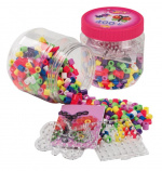 HAMA Beads Hama - Maxipärlor 400 pärlor + 2 stiftplattor (388791)