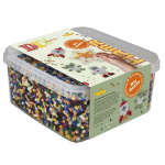 HAMA Beads Hama - BIO midi - 15.000 st + 1 stjärnplatta i hink (371900)