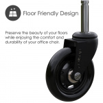 Desire2 Gummihjul 22mm för Universalstolar 5-pack Desire2 Gummihjul 22mm för Universalstolar 5-pack