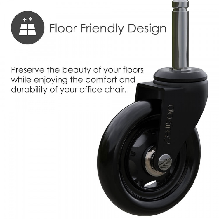 Desire2 Gummihjul 22mm för Universalstolar 5-pack Desire2 Gummihjul 22mm för Universalstolar 5-pack