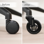 Desire2 Gummihjul 22mm för Universalstolar 5-pack Desire2 Gummihjul 22mm för Universalstolar 5-pack