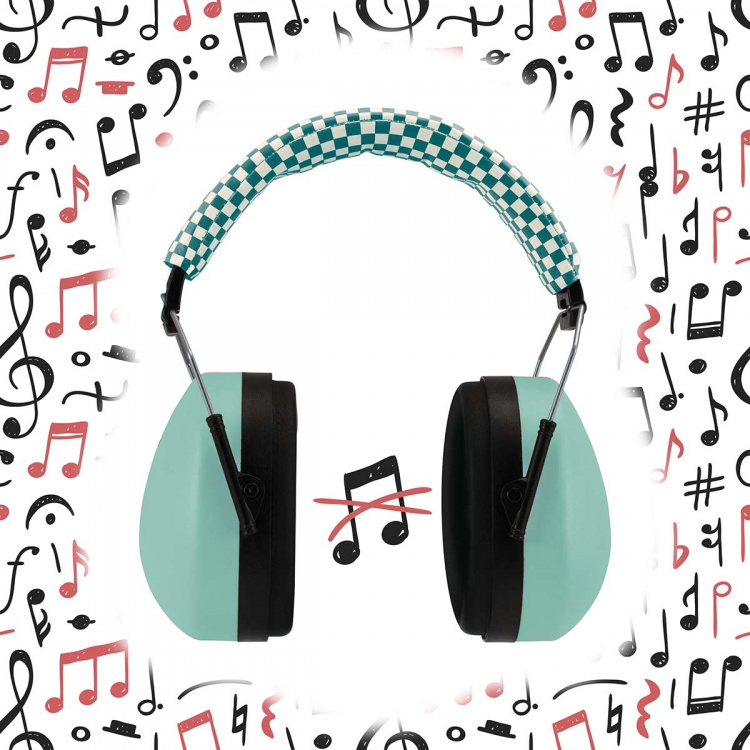 Alecto Hörselkåpor för bebisar och småbarn Green