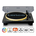 Lenco Skivspelare med högtalare för PC-kodning och belysning