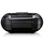 Lenco Bärbar DAB+- och FM-radio med CD-kassett och Bluetooth® Svart