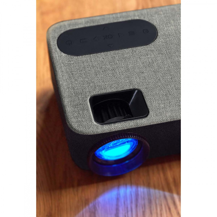 Lenco HD 720P LCD-projektor med Bluetooth® Grå